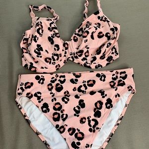 Plunge Bikini Top & Bottom